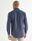 L+L Gingham Long Sleeve Shirt, Navy product photo View 02 S