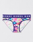 Bonds Wideband Cotton Bikini, Floral Blue, 6-16 product photo