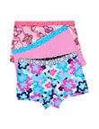 Bonds Multi Cotton Shortie Brief, 3-Pack, Butterfly, 2-12 product photo