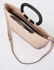 Pronta Moda Oval Handle Shopper Bag, Blush product photo View 05 S