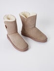 Mi Woollies Raglan Boot, Mushroom product photo