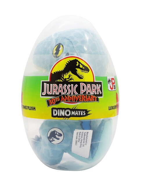 Jurassic Park Dino Mates 30th Anniversary Plush In Egg, Assorted product photo