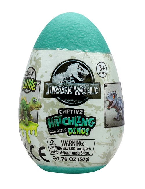 JW Slime Jurassic World Captivz Hatchlings, Assorted product photo