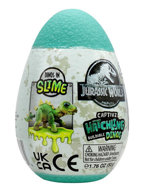 JW Slime Jurassic World Captivz Hatchlings, Assorted product photo View 02 L