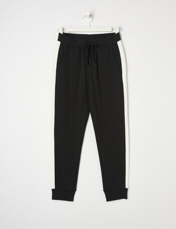Switch Active Side Tape Fleece Trackpant, Black product photo