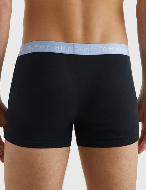 Tommy Hilfiger Recycled Cotton Trunk, 3-Pack, Navy & Blues product photo View 03 L