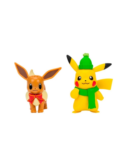 Pokemon Battle Figure Christmas, 2-Pack, Assorted product photo View 06 L