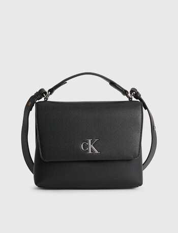 Calvin Klein Minimal Monogram Top Handle Bag, Black product photo