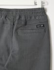 Mac & Ellie Knit Chino Pant, Charcoal product photo View 02 S