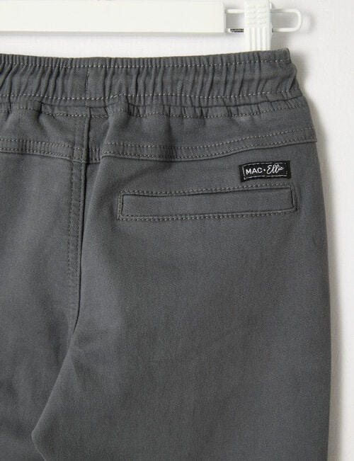 Mac & Ellie Knit Chino Pant, Charcoal product photo View 02 L