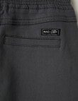 Mac & Ellie Knit Chino Pant, Charcoal product photo View 05 S