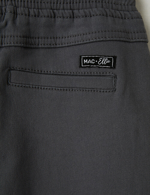 Mac & Ellie Knit Chino Pant, Charcoal product photo View 05 L