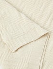 Milly & Milo Merino Bassinet Blanket, Cream product photo View 03 S