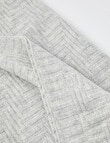 Milly & Milo Merino Bassinet Blanket, Light Grey product photo View 03 S