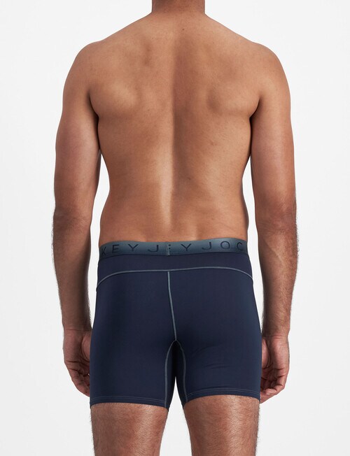Jockey 24/7 Mesh Midway Trunk, Navy product photo View 02 L