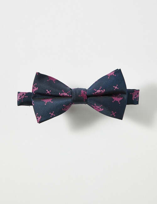 No Issue Bow Tie, Navy Pixel product photo