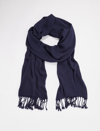 Boston + Bailey Essential Scarf, Navy product photo