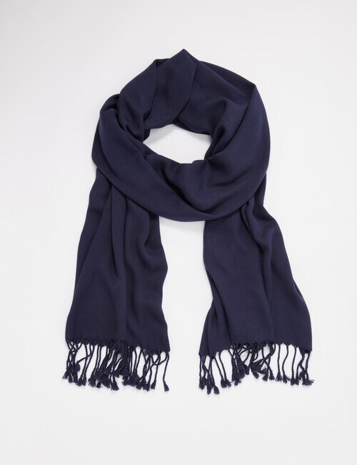 Boston + Bailey Essential Scarf, Navy product photo