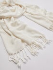 Boston + Bailey Essential Scarf, Ivory product photo View 02 S