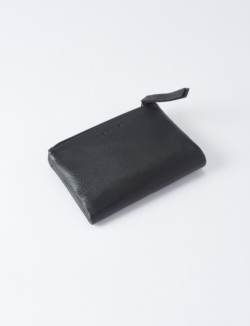 Carte Leather Envelope Medium Wallet, Black product photo View 02 L