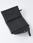 Carte Leather Envelope Medium Wallet, Black product photo View 03 S
