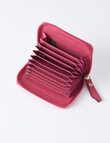 Carte Small Zip Wallet, Fuchsia product photo View 03 S