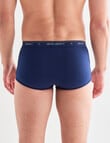 Jockey Y-Front Brief, 2-Pack, Navy & Blue product photo View 02 S