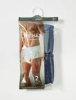 Jockey Y-Front Brief, 2-Pack, Navy & Blue product photo View 05 S
