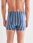 Jockey Midway Sports Stripe Trunk, River product photo View 02 S