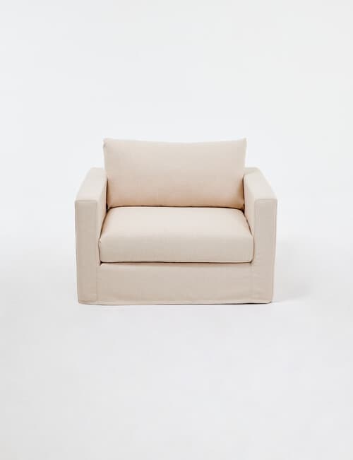 LUCA Hampton Chair, Linen product photo View 03 L