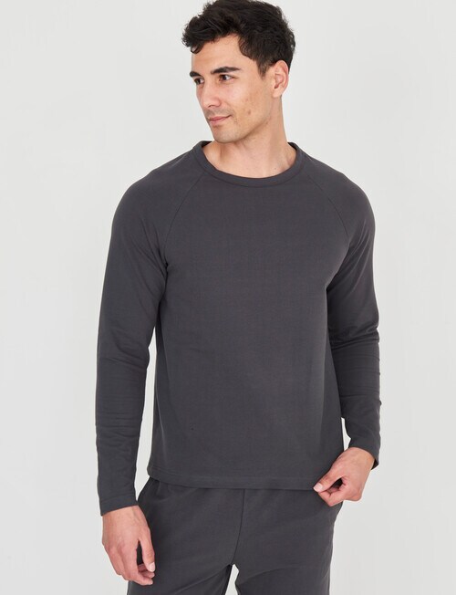 Bonds Comfy Living Pullover, Charcoal Sleepwear