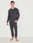 Bonds Comfy Living Pullover, Charcoal product photo View 03 S
