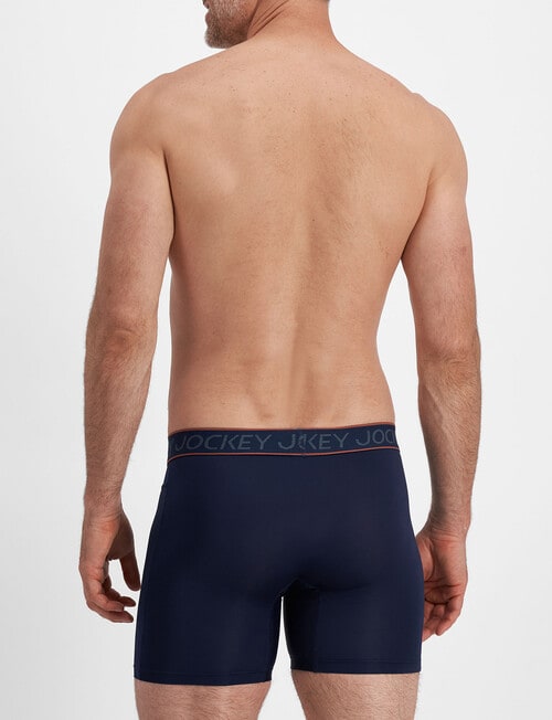 Jockey Performance Quick Dry Midway Trunk, Deepest Navy product photo View 03 L