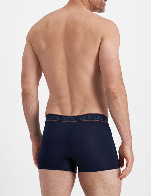 Jockey Performance Quick Dry Trunk, Deepest Navy product photo View 03 L
