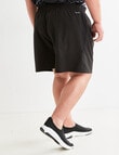 Gym Equipment King S Stretch Shorts With Side Panel, Black product photo View 02 S