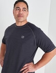 Gym Equipment King S Speedmax Training Tee, Charcoal product photo View 04 S
