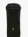 NZ Sock Co. Merino Compression Sock, Black product photo View 03 S