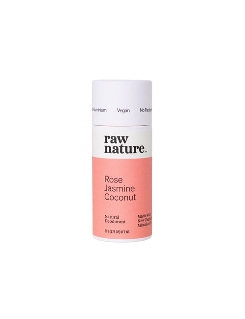 Raw Nature Rose + Jasmine Natural Deodorant, 50g product photo