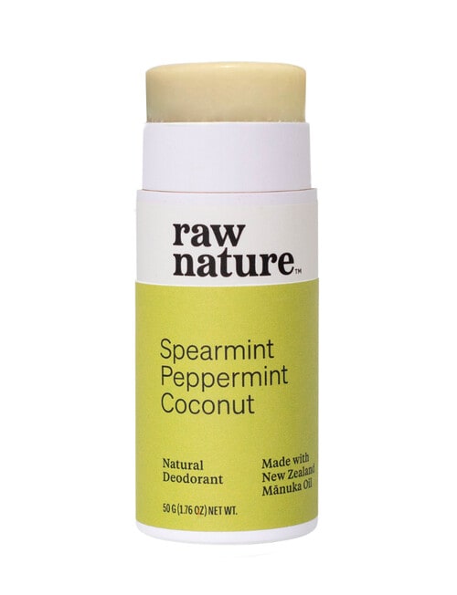 Raw Nature Natural Deodorant Spearmint & Peppermint, 50g product photo View 02 L
