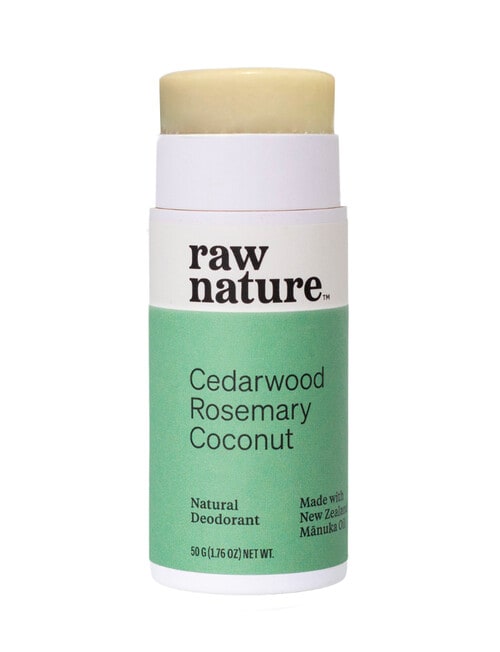 Raw Nature Cedarwood + Rosemary Natural Deodorant, 50g product photo View 02 L