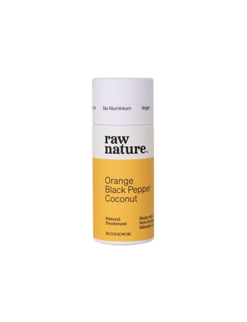 Raw Nature Orange + Black Pepper Natural Deodorant product photo
