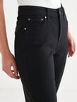 Jigsaw Element Crop Jean, Black product photo View 04 S