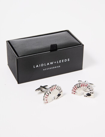 Laidlaw + Leeds Cards Cufflinks product photo