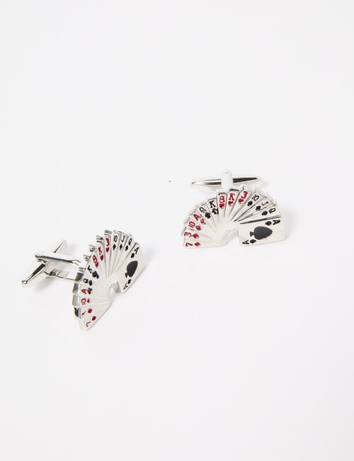 Laidlaw + Leeds Cards Cufflinks product photo View 02 L