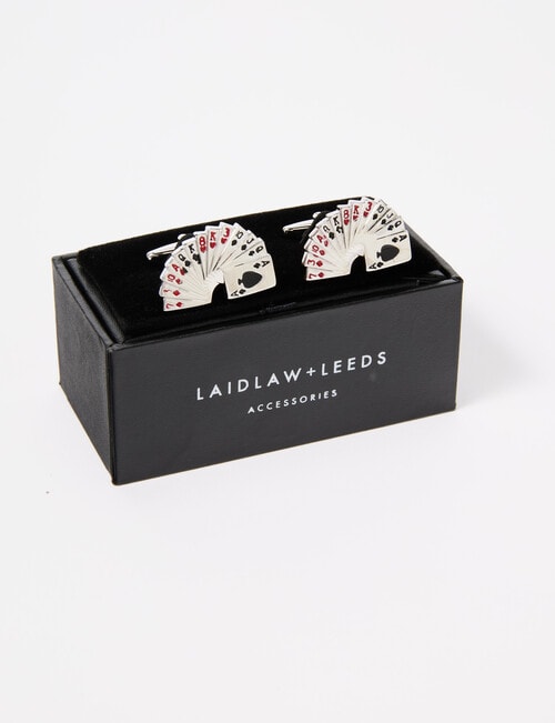 Laidlaw + Leeds Cards Cufflinks product photo View 03 L