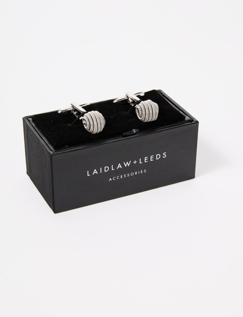 Laidlaw + Leeds Knot Cufflinks product photo View 03 L