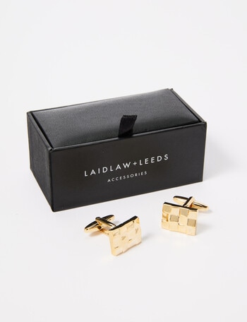 Laidlaw + Leeds Rectangle Cufflinks product photo
