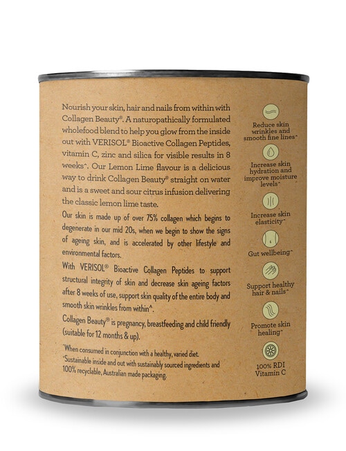 Nutra Organics Nutra Collagen Beauty with Verisol+C, 225g product photo View 02 L