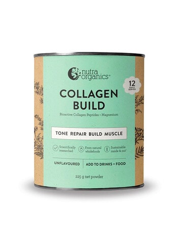 Nutra Organics Nutra Collagen Build with Body Balance, 225g product photo