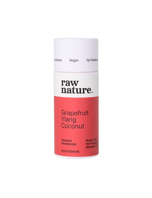Raw Nature Grapefruit + Ylang Natural Deodorant, 50g product photo